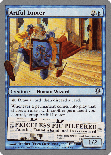 Artful Looter (25) — Unhinged
