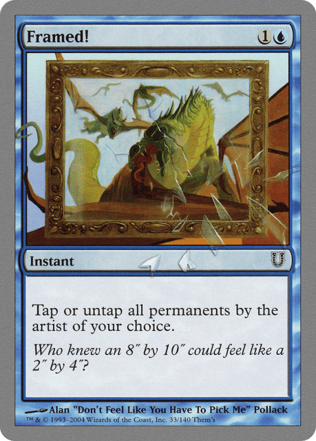 Framed! (33) — Unhinged