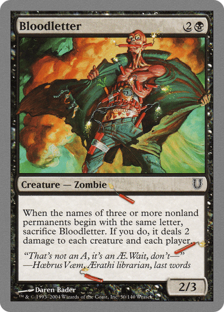 Bloodletter (50) — Unhinged