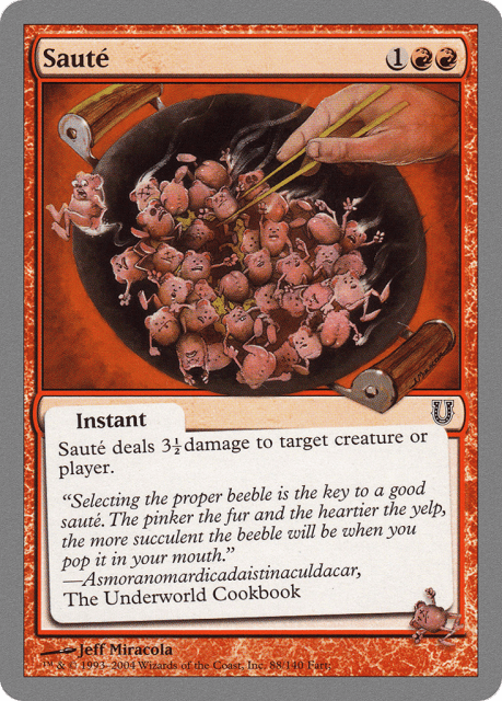 Sauté (88) — Unhinged