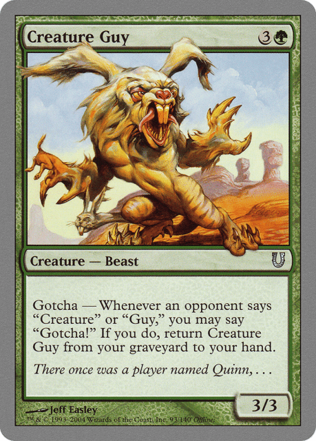 Creature Guy (93) — Unhinged