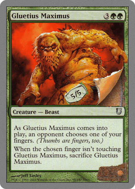 Gluetius Maximus (98) — Unhinged