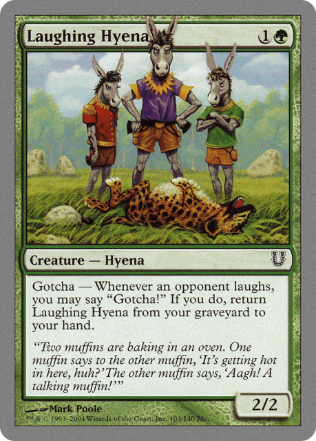 Laughing Hyena (103) — Unhinged