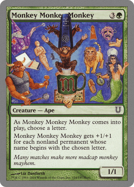 Monkey Monkey Monkey (104) — Unhinged