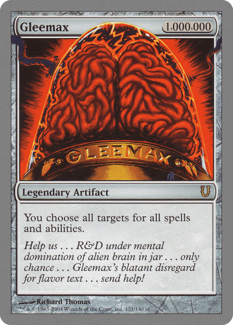 Gleemax (121) — Unhinged