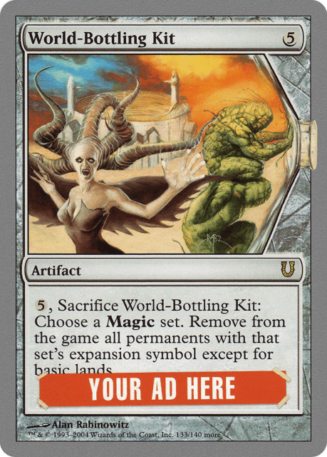 World-Bottling Kit (133) — Unhinged