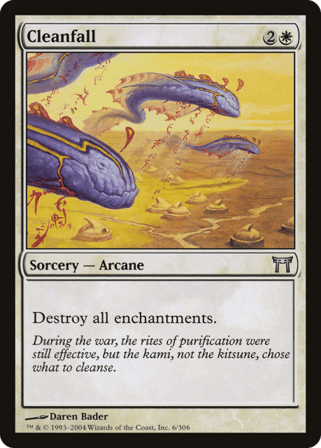 Cleanfall (6) — Champions of Kamigawa