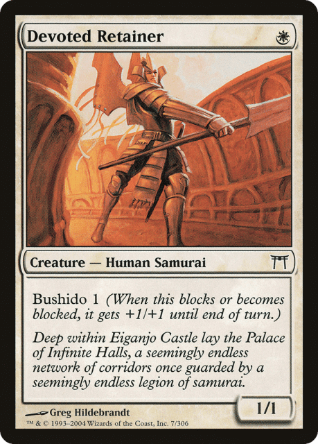 Devoted Retainer (7) — Champions of Kamigawa