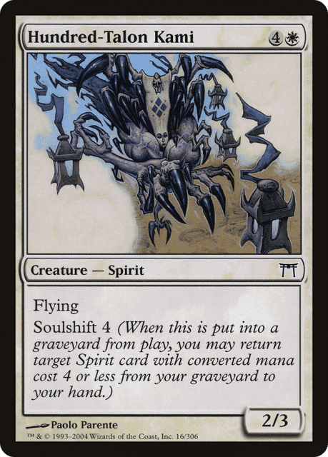 Hundred-Talon Kami (16) — Champions of Kamigawa