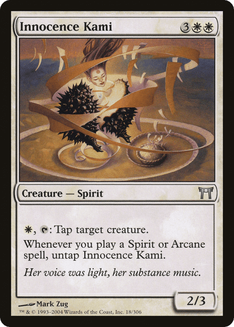 Innocence Kami (18) — Champions of Kamigawa