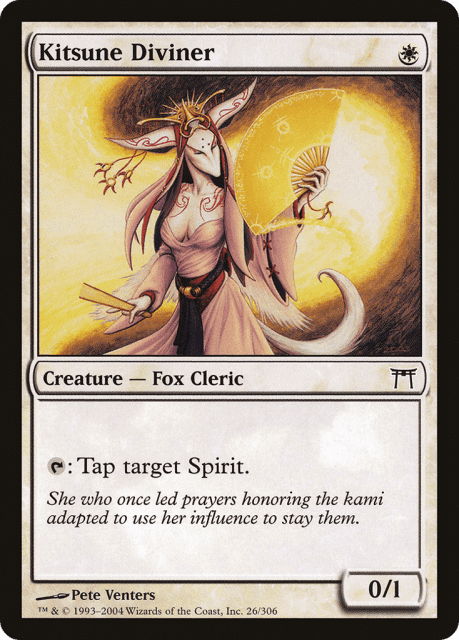 Kitsune Diviner (26) — Champions of Kamigawa