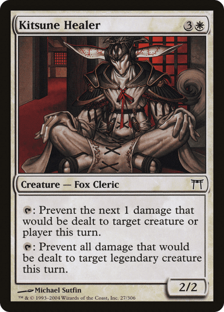 Kitsune Healer (27) — Champions of Kamigawa