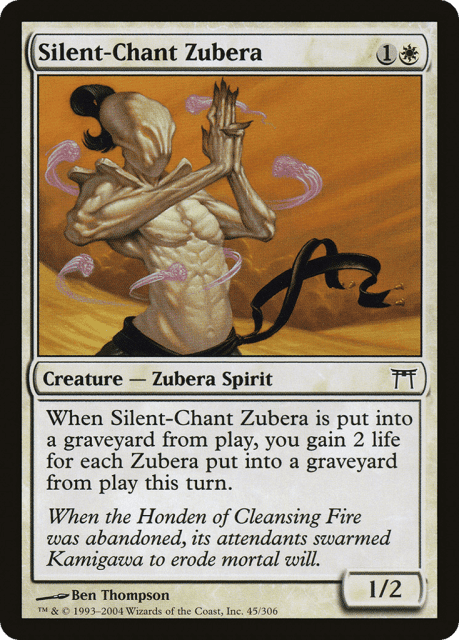 Silent-Chant Zubera (45) — Champions of Kamigawa