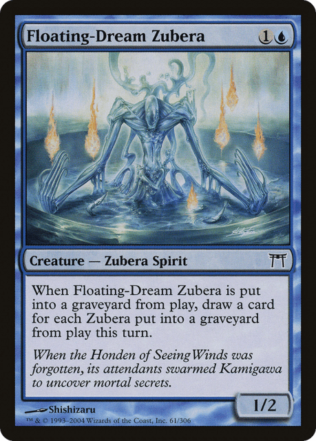 Floating-Dream Zubera (61) — Champions of Kamigawa