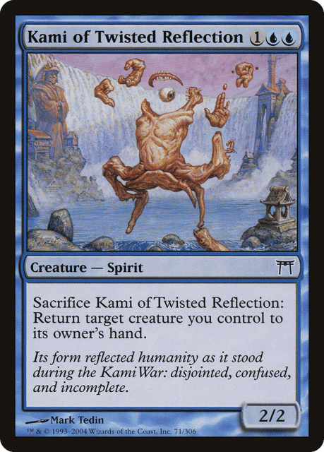 Kami of Twisted Reflection (71) — Champions of Kamigawa