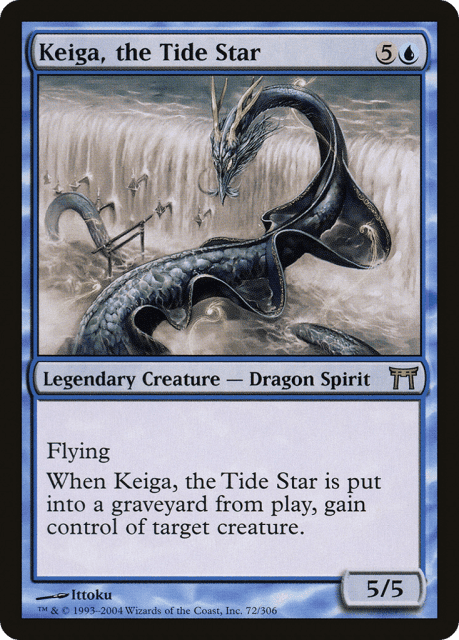 Keiga, the Tide Star (72) — Champions of Kamigawa