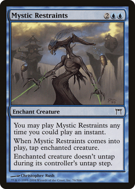 Mystic Restraints (76) — Champions of Kamigawa