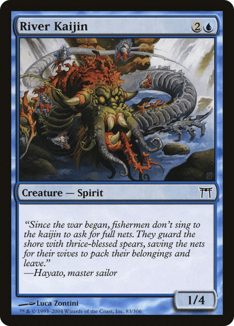 River Kaijin (83) — Champions of Kamigawa