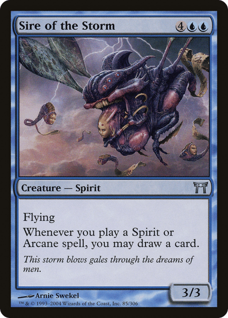 Sire of the Storm (85) — Champions of Kamigawa