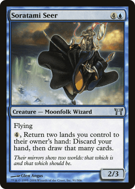 Soratami Seer (91) — Champions of Kamigawa
