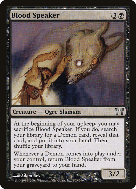 Blood Speaker (103) — Champions of Kamigawa