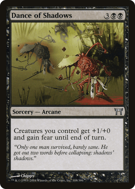 Dance of Shadows (108) — Champions of Kamigawa