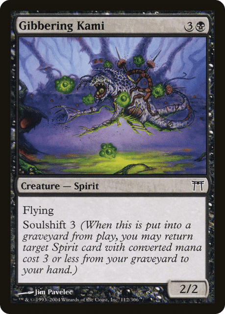 Gibbering Kami (112) — Champions of Kamigawa