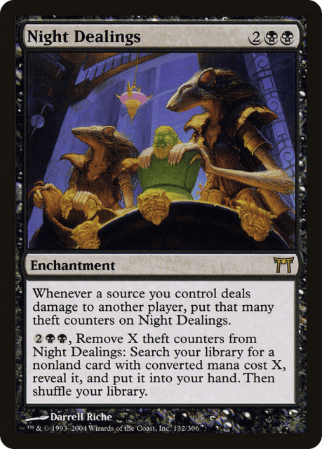 Night Dealings (132) — Champions of Kamigawa