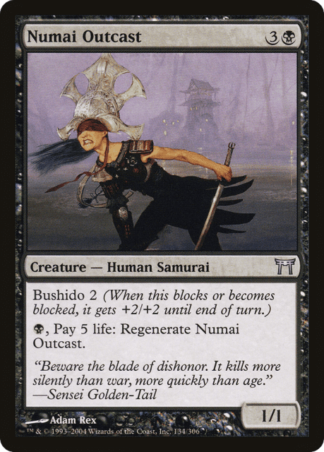 Numai Outcast (134) — Champions of Kamigawa