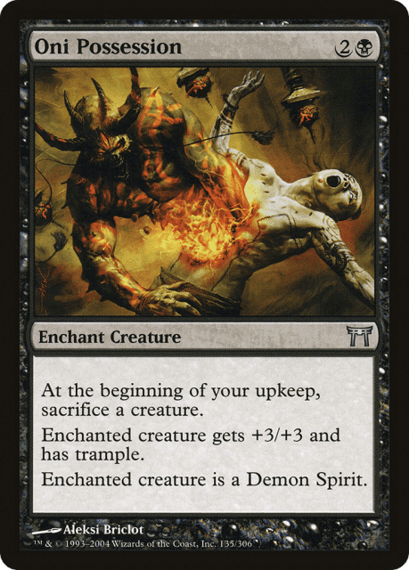 Oni Possession (135) — Champions of Kamigawa