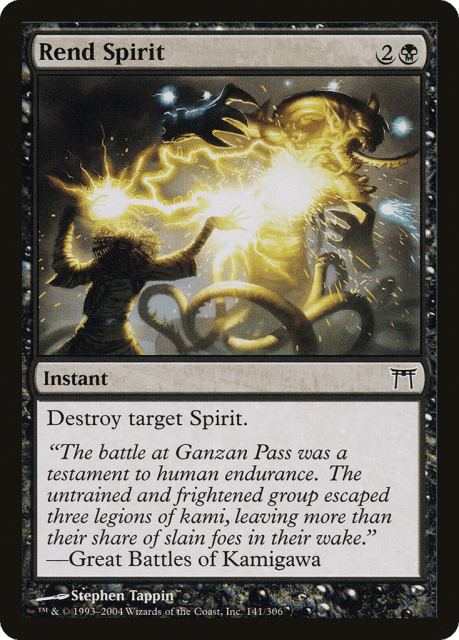 Rend Spirit (141) — Champions of Kamigawa