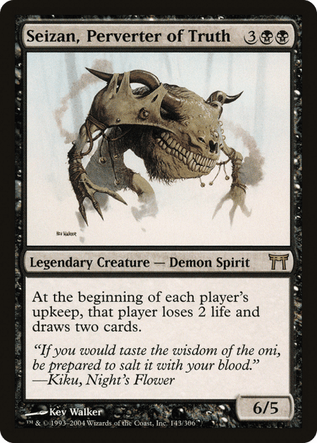 Seizan, Perverter of Truth (143) — Champions of Kamigawa