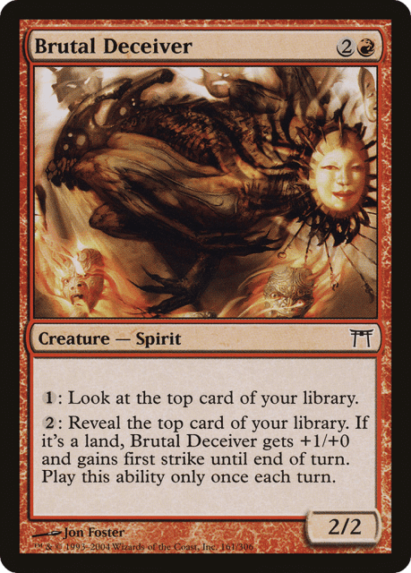 Brutal Deceiver (161) — Champions of Kamigawa