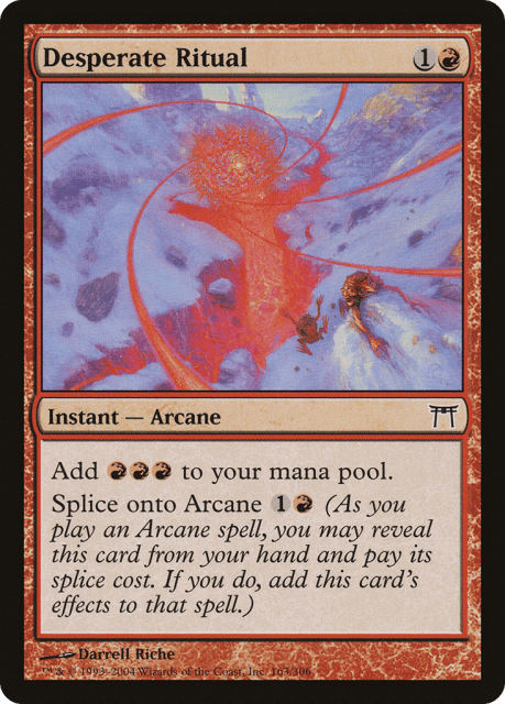 Desperate Ritual (163) — Champions of Kamigawa