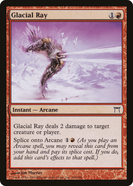 Glacial Ray (168) — Champions of Kamigawa