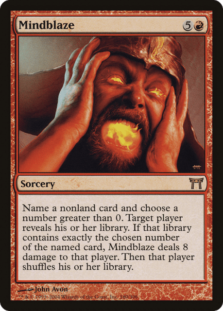 Mindblaze (180) — Champions of Kamigawa