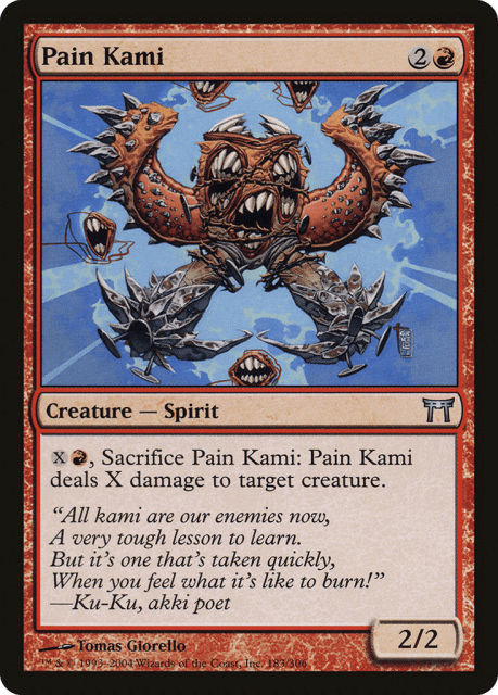 Pain Kami (183) — Champions of Kamigawa