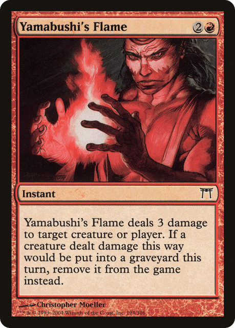 Yamabushi's Flame (198) — Champions of Kamigawa