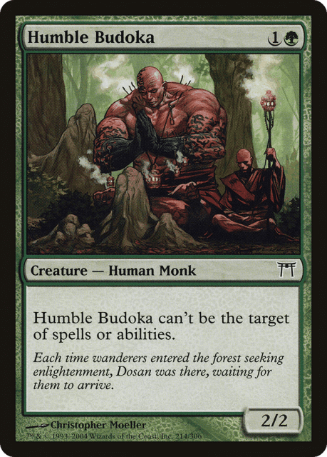 Humble Budoka (214) — Champions of Kamigawa