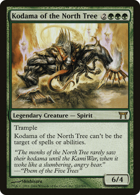 Kodama of the North Tree (222) — Champions of Kamigawa