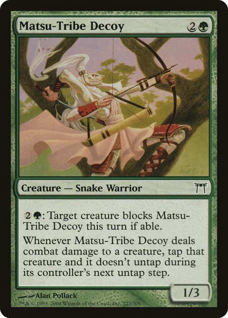 Matsu-Tribe Decoy (227) — Champions of Kamigawa