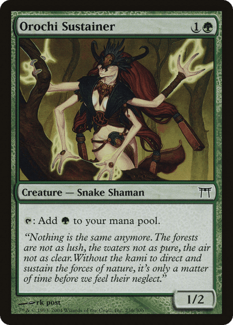 Orochi Sustainer (236) — Champions of Kamigawa