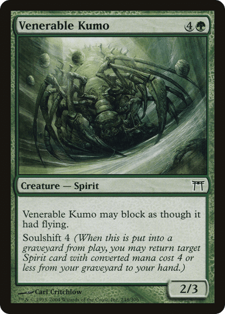 Venerable Kumo (248) — Champions of Kamigawa