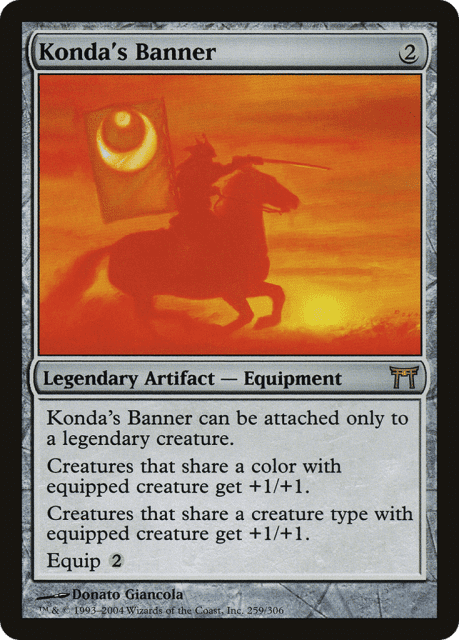 Konda's Banner (259) — Champions of Kamigawa