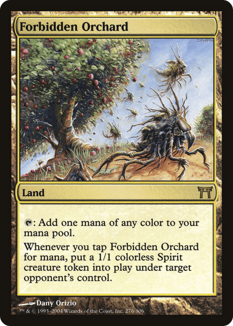 Forbidden Orchard (276) — Champions of Kamigawa