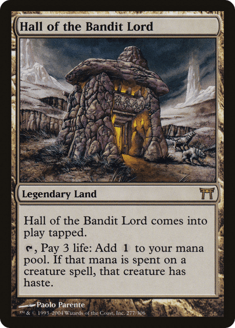 Hall of the Bandit Lord (277) — Champions of Kamigawa