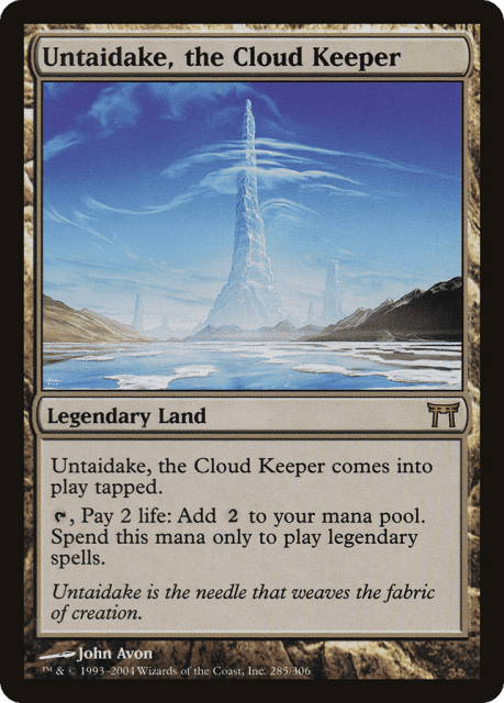 Untaidake, the Cloud Keeper (285) — Champions of Kamigawa