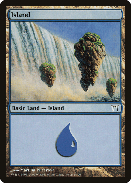 Island (291) — Champions of Kamigawa