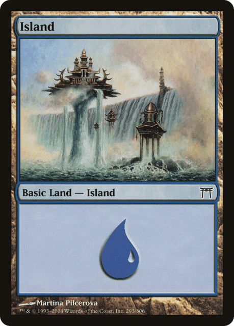 Island (293) — Champions of Kamigawa