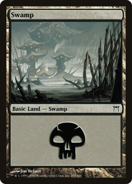 Swamp (295) — Champions of Kamigawa